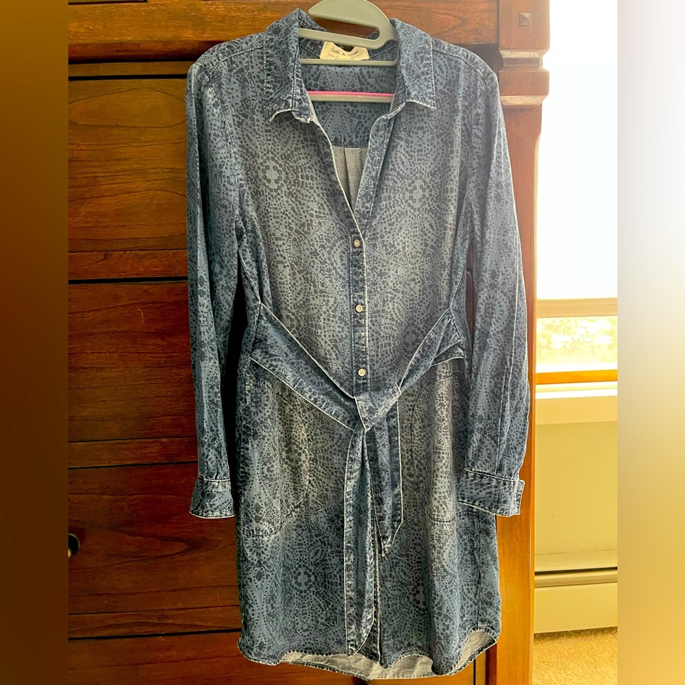 Cloth and Stone by Anthropologie tie waist dress